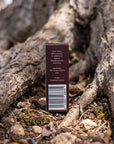 Back of the Dragon's Blood box showing ingredients and origin