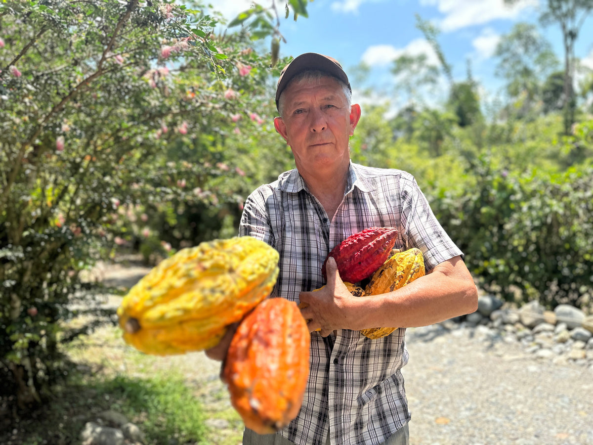 Meet Cristóbal: A Pioneer of Conscious Cacao Farming