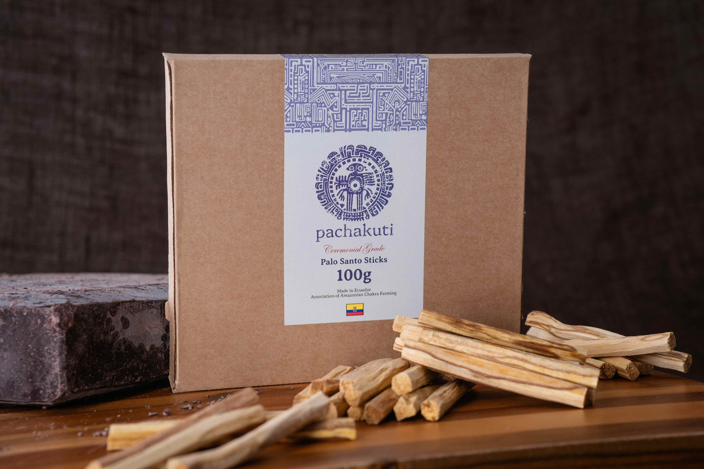 Palo Santo - Sustainably Sourced Aromatic Wood - Single Stick