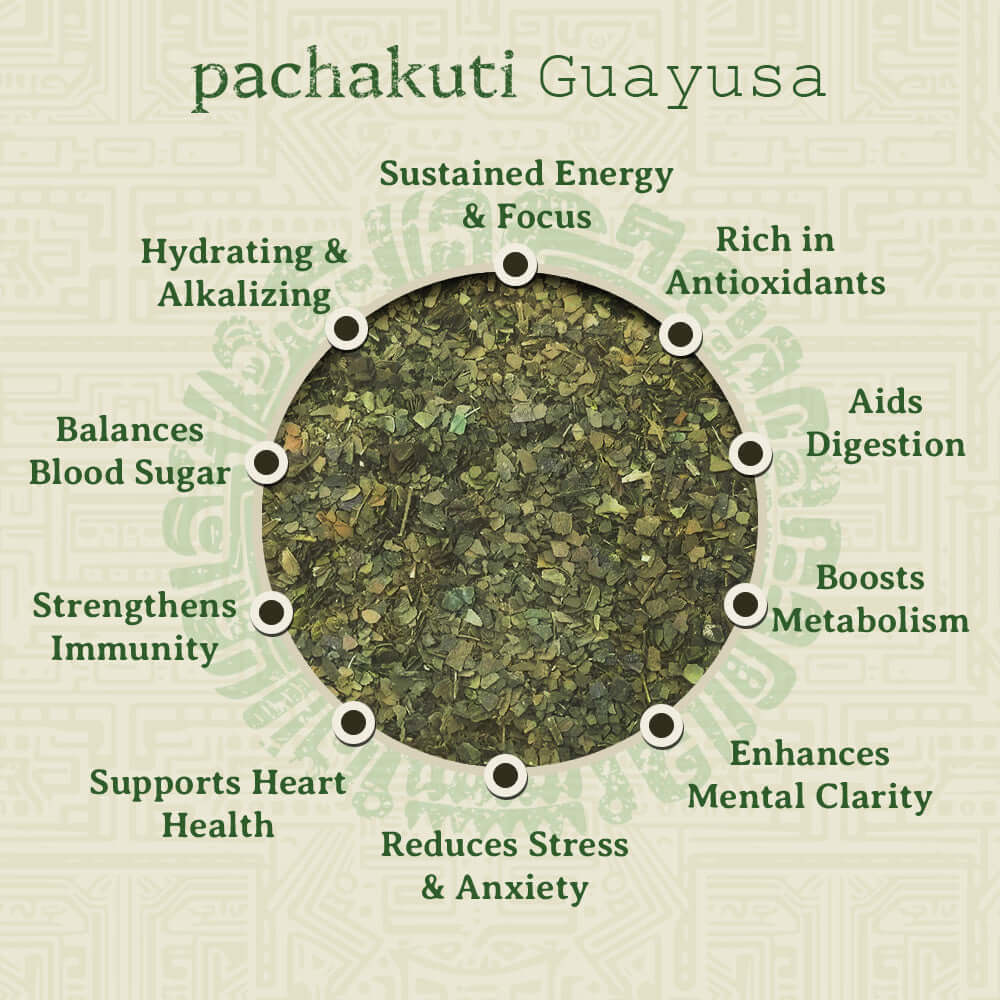 150g Pachakuti Guayusa Tea - Natural Energy from the Amazon