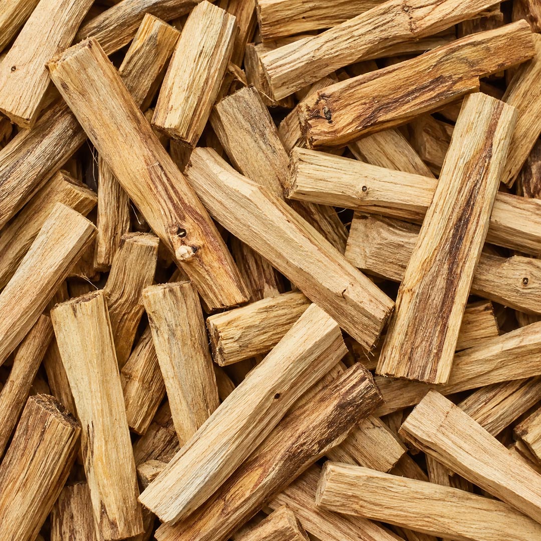 Close-up of Palo Santo sticks